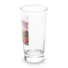 どうぶつやのハワイ　サーフィン Long Sized Water Glass :right