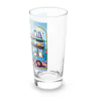 neko_shopの猫の集会　バス編 Long Sized Water Glass :right