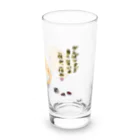 yuritomeのネコ神_(チャーちゃん)_頑張りすぎは良くないよ_ユリ作品3 Long Sized Water Glass :right