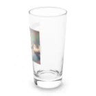 DH＋の江戸時代温泉地での湯治客 Long Sized Water Glass :right