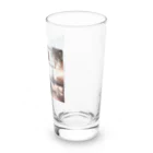 にゃんまる堂のバスケ猫 Long Sized Water Glass :right