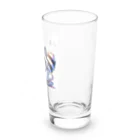 コウヘイのにゃんコーヒー タヌキ猫 Long Sized Water Glass :right