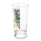 甘いマンゴーの甘い爽やかなマンゴーのイラストグッズ Long Sized Water Glass :right