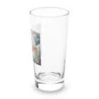 アートフル・メッセンジャーの金運招福金魚様 Long Sized Water Glass :right