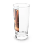 ZZRR12のゴリラの燃える舞台 Long Sized Water Glass :right