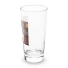 barisukaのバーに来たブルドッグ Long Sized Water Glass :right