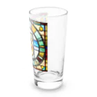 alphabet stained glassのstained glass S Long Sized Water Glass :right
