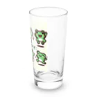 カエルグッズのHAPPYカエル踊り Long Sized Water Glass :right