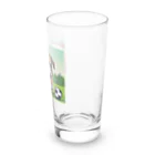 barisukaのフットボーラーブルドッグ Long Sized Water Glass :right
