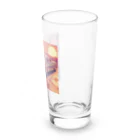 pari2のサンセットカー　ドット Long Sized Water Glass :right