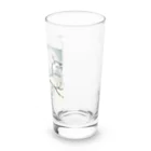 bigbamboofamilyの月明かりと梟 Long Sized Water Glass :right