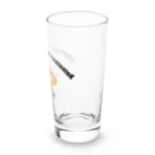 『NG （Niche・Gate）』ニッチゲート-- IN SUZURIの吾唯足知h.t.ショルダーアーチ橙・黒英語 Long Sized Water Glass :right