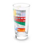 宇治市こども未来キャンパスの宇治風景画グラス Long Sized Water Glass :right