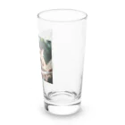 KKaの居眠りニャンコ Long Sized Water Glass :right