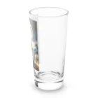 子猫のマイク・mikeの部屋の名探偵マイケル Long Sized Water Glass :right