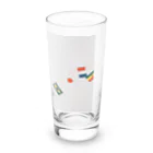 noritamago_storeの万国旗 Long Sized Water Glass :right