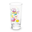 まるちょ屋のUFO for U（未確認飛行物体をあなたに。）　背景プラス Long Sized Water Glass :right