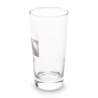 HaruMの「なぁに？」な青い鳥 Long Sized Water Glass :right