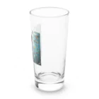 AQUAMETAVERSEの人魚姫と王子の微笑み アメジスト 2846 Long Sized Water Glass :right