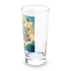 nyonsunの宝箱の動物達の楽園物語 Long Sized Water Glass :right