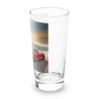 Try Anythingの真っ赤なスーパーカー コレクション Long Sized Water Glass :right