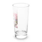 yoiyononakaの春と桜と虎縞白猫08 Long Sized Water Glass :right