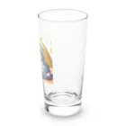 ワンコとにゃんちゃんズのアンブレラシーズー Long Sized Water Glass :right