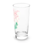 ヒヨドリ派のFake rabbit image Long Sized Water Glass :right