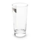 とみよのちぎり絵のとみよのにわとり Long Sized Water Glass :right