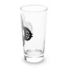 『NG （Niche・Gate）』ニッチゲート-- IN SUZURIの吾唯足知(われただたりるをしる)黒マークのみ Long Sized Water Glass :right