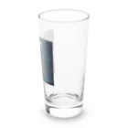 ビビッドストアの星を眺めるかわいい熊 Long Sized Water Glass :right