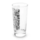 MEGROOVEの数字アート Long Sized Water Glass :right