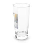 akipen76の困難に立ち向かう勇敢なペンギン Long Sized Water Glass :right