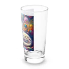 manul-of-the-worldのPsychedelic pallas cat Long Sized Water Glass :right