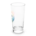 SmileHouse☺のレインボーにこちゃん☺ Long Sized Water Glass :right