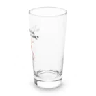 ツキノシタ/ tukinoshitaの蟻さんと精一杯生きていますの英字 Long Sized Water Glass :right