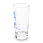 にゃんこ王子のにゃんこ王子 隣の柴犬は青く見える Long Sized Water Glass :right