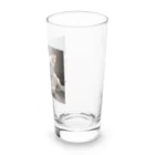 チワワ愛好家ショップのチワワと一緒に楽しむアフタヌーンティータイム！ Long Sized Water Glass :right