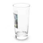 みんとの恐竜vsロボット Long Sized Water Glass :right