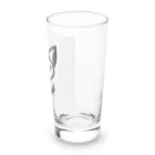 アニマルアーティファクトの猫ロゴ Long Sized Water Glass :right