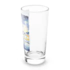 Muuむうの冬の暖かい街灯り Long Sized Water Glass :right