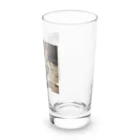 安達聖也の怒ってるネコ Long Sized Water Glass :right