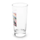 だんのんの桜と富士山と猫 Long Sized Water Glass :right