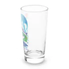 みなとまち層のジュラ紀の海のいきもの Long Sized Water Glass :right