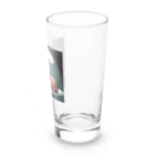 keikei5のかわいいダックスフンドが深い眠り Long Sized Water Glass :right