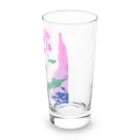 RetrowaveFlowerのRetrowaveFlower-スイートピー- Long Sized Water Glass :right