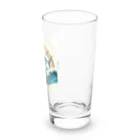 juten8のサメのサーフィン Long Sized Water Glass :right