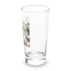 たかばきの麦わらのヒョーさん Long Sized Water Glass :right