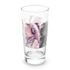 JAPAN THE HEROのヘッドフォン女子ともちゃん🌸 Long Sized Water Glass :right