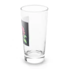 ユウキスタイリッシュショップの一輪のバラ Long Sized Water Glass :right